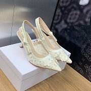 Dior J'Adior Slingback Transparent White Pump 6.5cm - 1