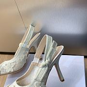 Dior J'Adior Slingback Transparent White Pump 10.5cm - 2