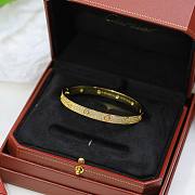 Cartier Love 18K Bracelet - 4