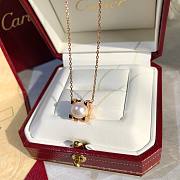 Cartier akoya pearl C de set ( necklace + earings) - 6