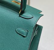 Hermes Kelly Vert Green Epsom Mini 20 Bag - 3