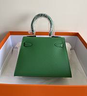 Hermes Kelly Vert Very Green Epsom Mini 20 Bag - 2