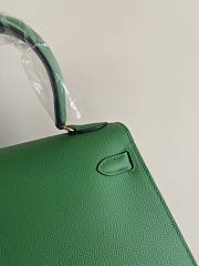 Hermes Kelly Vert Very Green Epsom Mini 20 Bag - 5