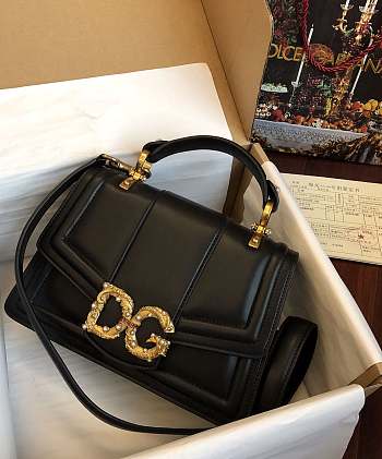 Dolce & Gabbana small black Devotion tote bag
