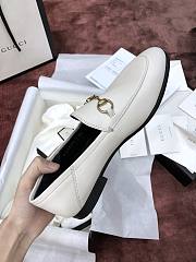 Gucci white loafers - 6