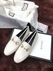 Gucci white loafers - 5