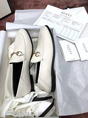 Gucci white loafers - 3