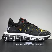 VERSACE Leather Trigreca Sneakers - 2