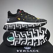 VERSACE Leather Trigreca Sneakers - 6