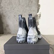 Balenciaga painted strike boots - 6