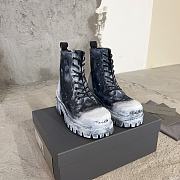 Balenciaga painted strike boots - 3