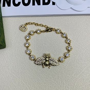 Gucci bee stone bracelet 