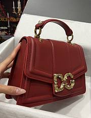 Dolce & Gabbana small red Devotion tote bag - 6