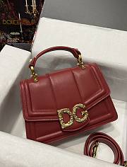 Dolce & Gabbana small red Devotion tote bag - 5