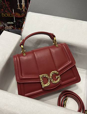 Dolce & Gabbana small red Devotion tote bag