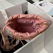 Chanel 22 mini pink tote bag AS3980 - 2