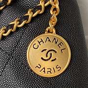 Chanel 22 mini black tote bag AS3980 - 2