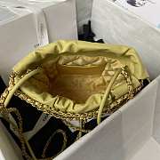 Chanel 22 mini yellow tote bag AS3980 - 6