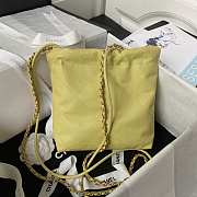 Chanel 22 mini yellow tote bag AS3980 - 2