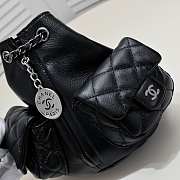 Chanel mini black backpack - 5