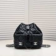 Chanel 23P lambskin leather 2 pockets backpack - 1