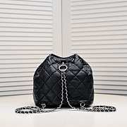 Chanel 23P lambskin leather 2 pockets backpack - 5