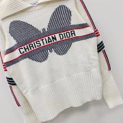 Dior white wool and cashmere knit sweater  - 2