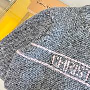 Dior gray wool sweater - 6