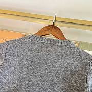 Dior gray wool sweater - 2