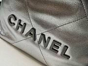 Chanel 22 mini ombre black tote bag AS3980 - 2