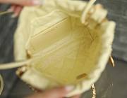 Chanel 22 mini yellow/ gold tote bag AS3980 - 2