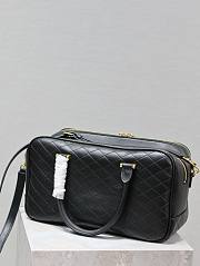 YSL Lyia Black Duffle Bag - 6