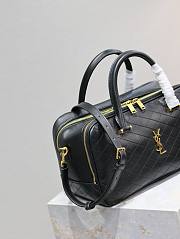 YSL Lyia Black Duffle Bag - 5