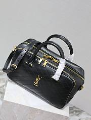 YSL Lyia Black Duffle Bag - 4