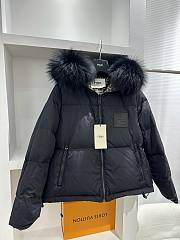 Fendi reversible puffer fur jacket  - 5