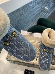 Gucci denim fur boots - 4