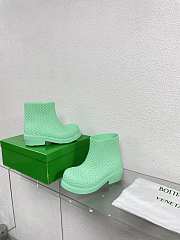 Bottega Veneta Fireman green ankle boots - 3