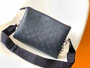 Louis Vuitton MM Coussin Black Leather Silver Hardware Bag - 5