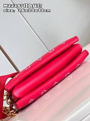 Louis Vuitton Coussin PM Red Leather M22397 Bag - 5