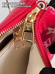 Louis Vuitton Coussin PM Red Leather M22397 Bag - 3