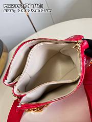 Louis Vuitton Coussin PM Red Leather M22397 Bag - 2