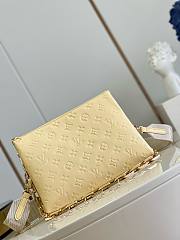 Louis Vuitton Coussin BB Yellow Leather Bag - 6