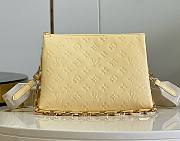 Louis Vuitton Coussin BB Yellow Leather Bag - 1