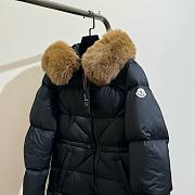 Moncler long black jacket - 5