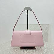 Jacquemus Le bambino pink leather silver hardware bag - 2