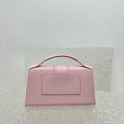 Jacquemus Le grand Bambino pale pink silver hardware bag - 6