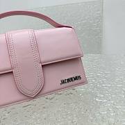 Jacquemus Le grand Bambino pale pink silver hardware bag - 5