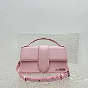 Jacquemus Le grand Bambino pale pink silver hardware bag - 2