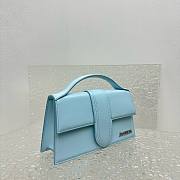 Jacquemus Le grand Bambino light blue silver hardware bag - 5