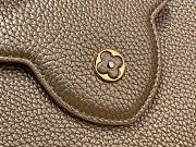 Louis Vuitton Capucines PM Gold Metallic Leather Bag - 3